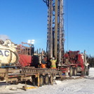 Industrial well drilling
